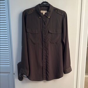 MICHAEL Michael Kors Olive Blouse Soft Fabric